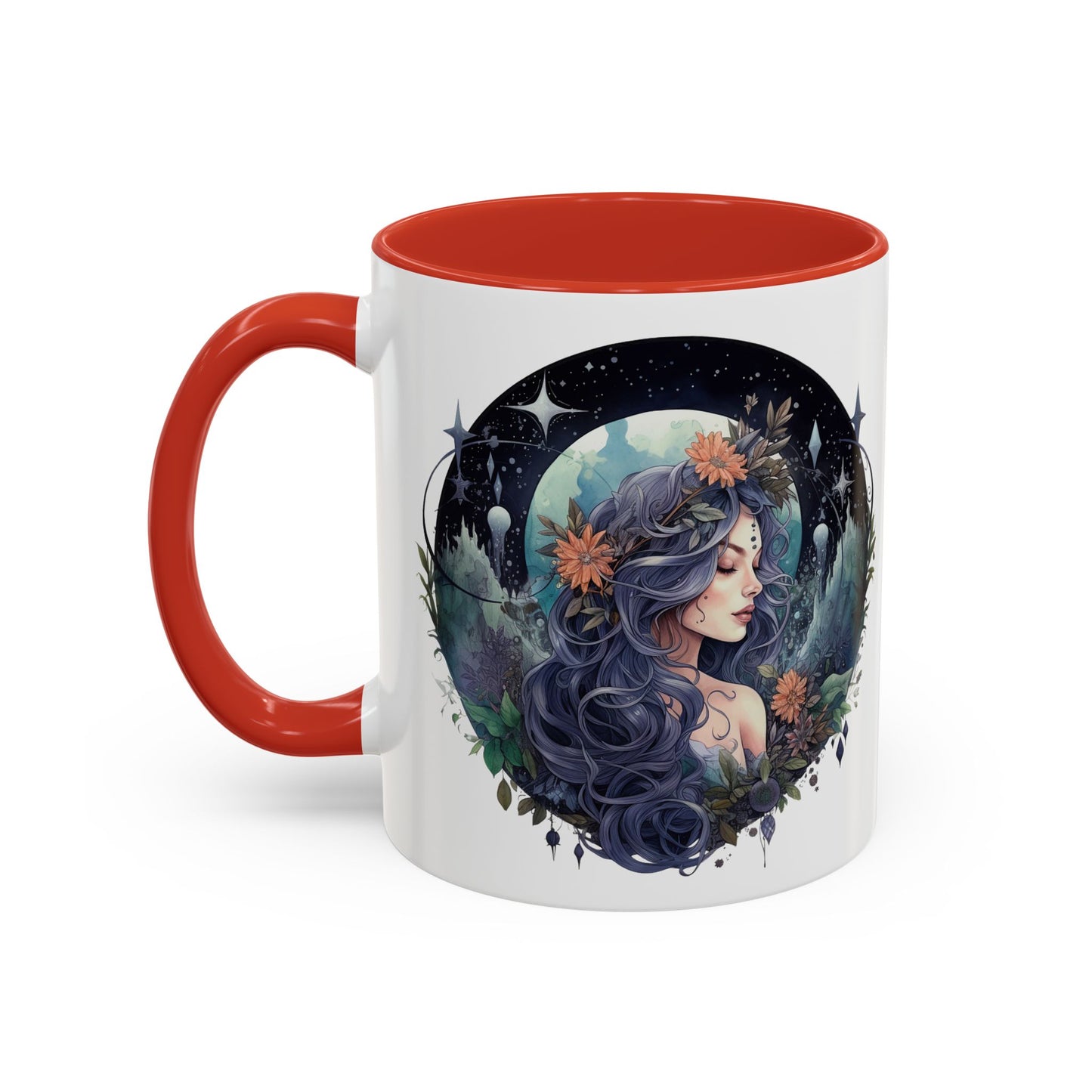 Whimsical Fairy Tale Coffee Mug, Enchanted Forest Gift, Ceramic Mug for Nature Lovers, Magical Coffee Cup, Artful Tea Mug