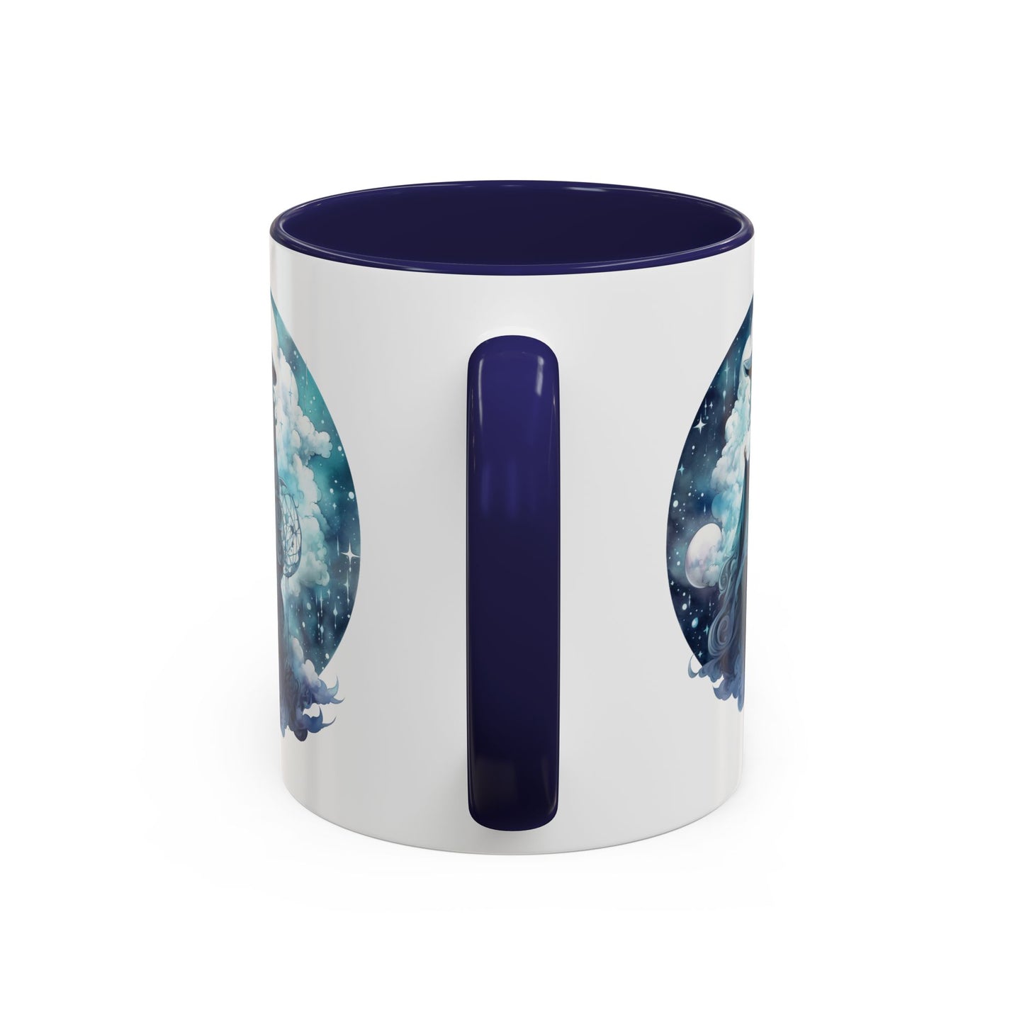 Celestial Dreamer Coffee Mug, Mystical Art Mug, Witchy Coffee Cup, Unique Gift for Her, Fantasy Mug, Astrology Theme