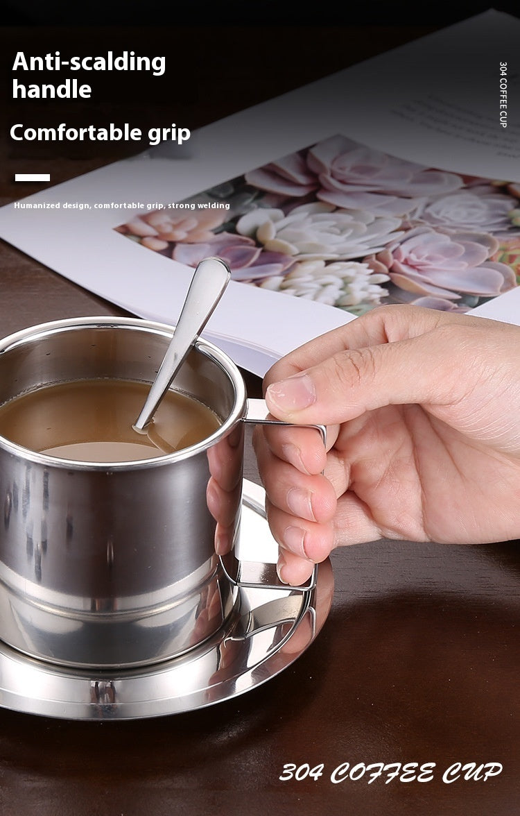 Tasse isolée à double couche en acier inoxydable