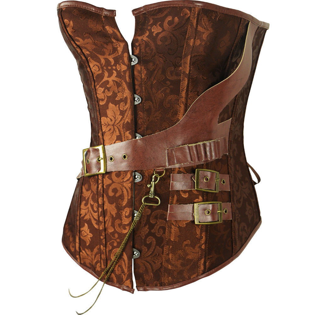 European And American Steampunk Retro Corset