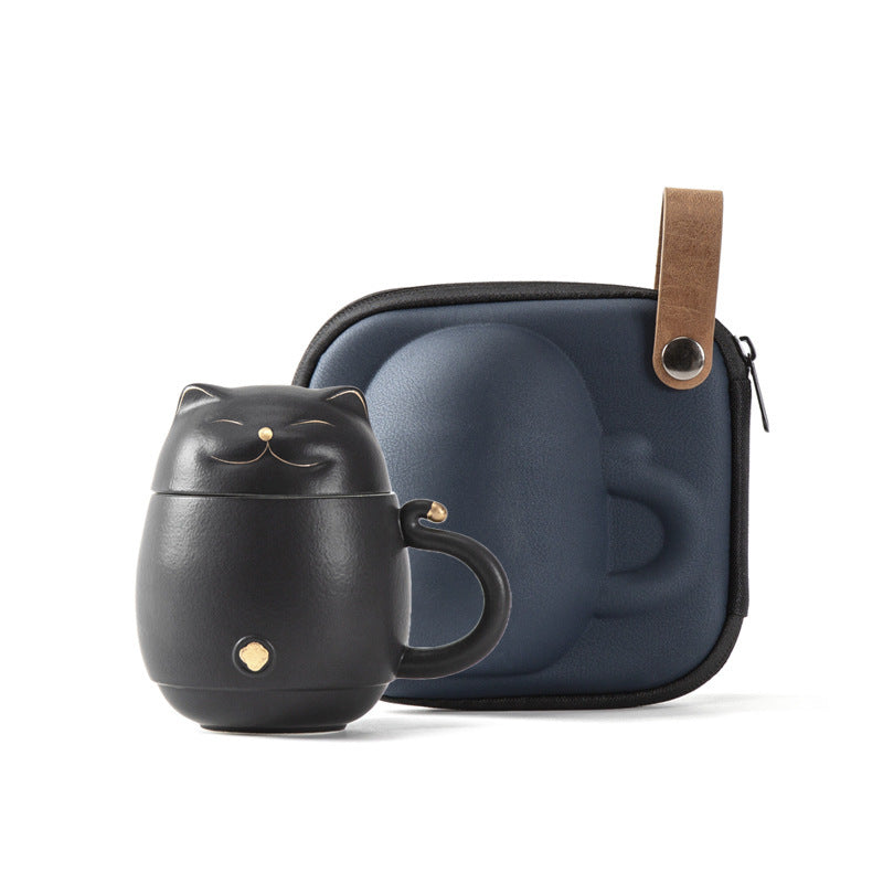 Ensemble de thé portable, pour voyage d'affaires