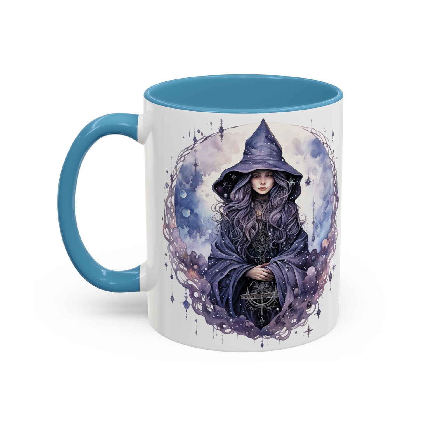 Mystical Witch Coffee Mug | Enchanted Gift for Tea Lovers, Halloween Decor, Witchcraft Lover, Celestial Home Decor, Unique Magic Mug