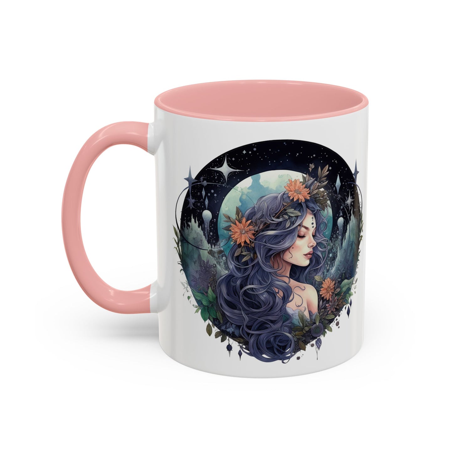 Whimsical Fairy Tale Coffee Mug, Enchanted Forest Gift, Ceramic Mug for Nature Lovers, Magical Coffee Cup, Artful Tea Mug