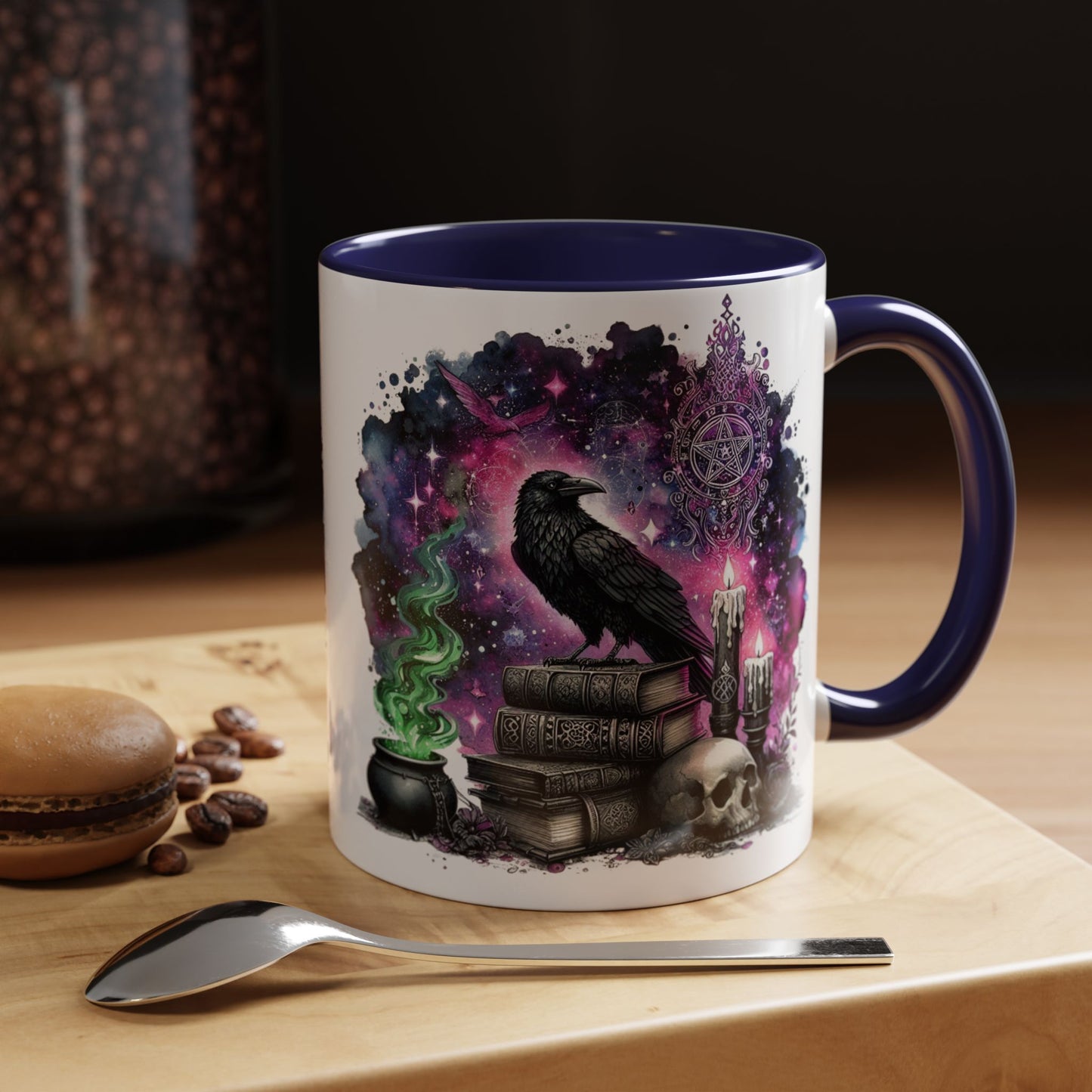 Mystical Coffee Mug, Perfect for Witches, Spellcasters, Halloween, Unique Gift, Magical Beverage Cup