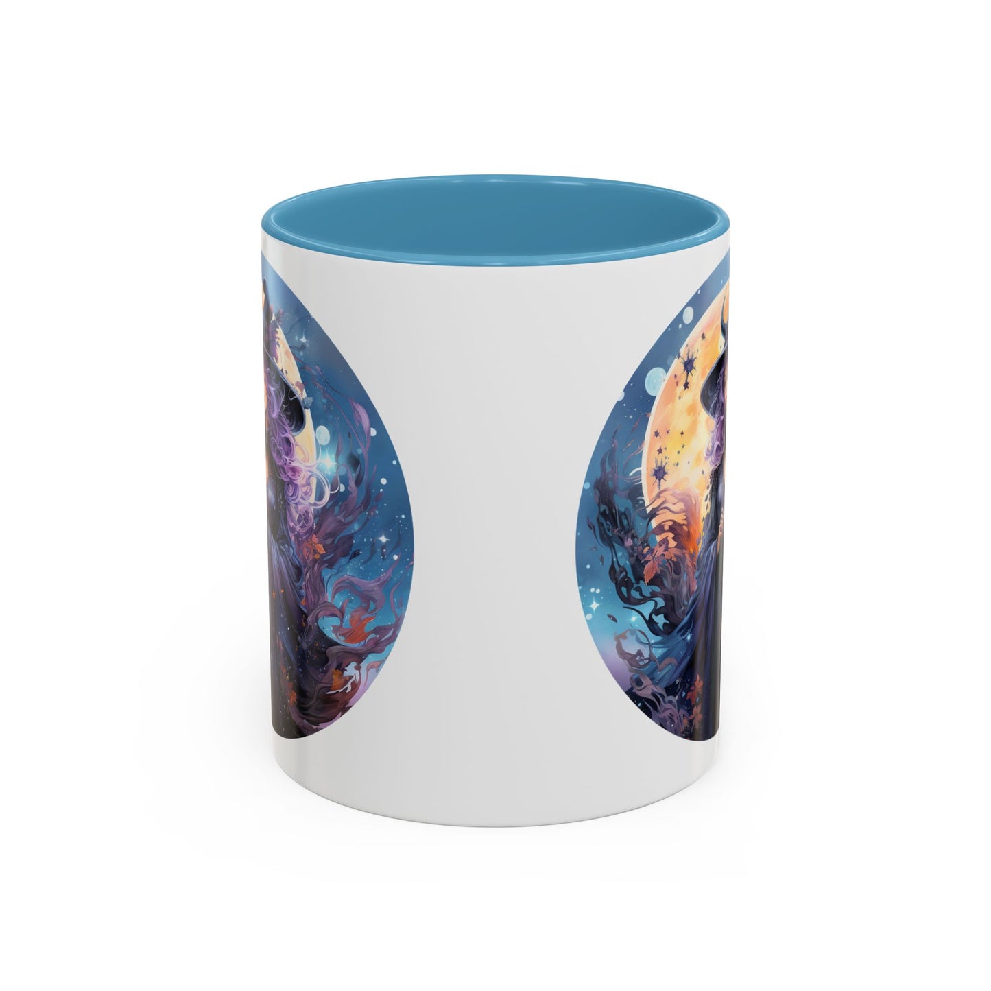 Mystical Witch Coffee Mug, Enchanted Mug, Cute Witch Gift, Magic Drinkware, Celestial Kitchen Decor, Unique Witchy Present