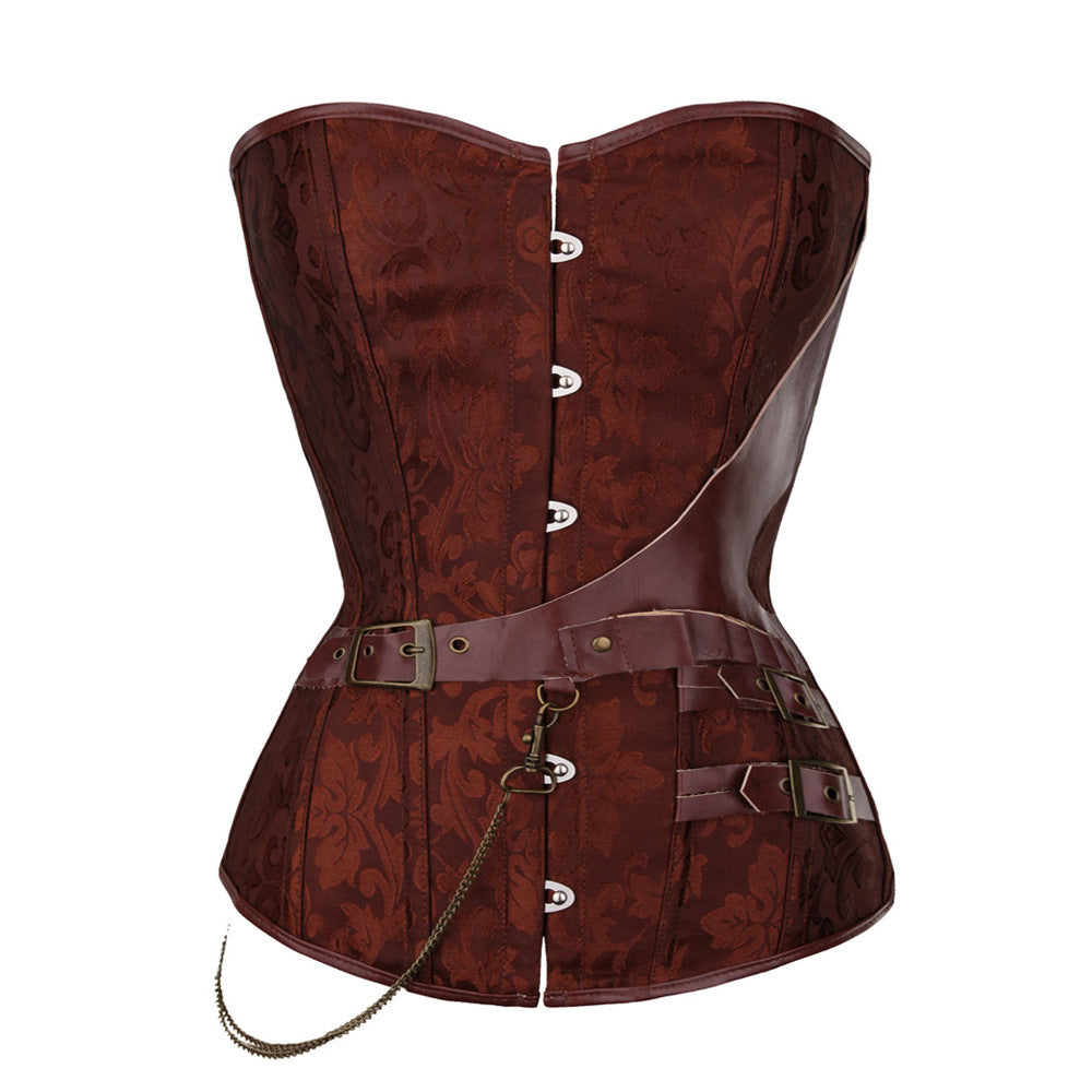 European And American Steampunk Retro Corset
