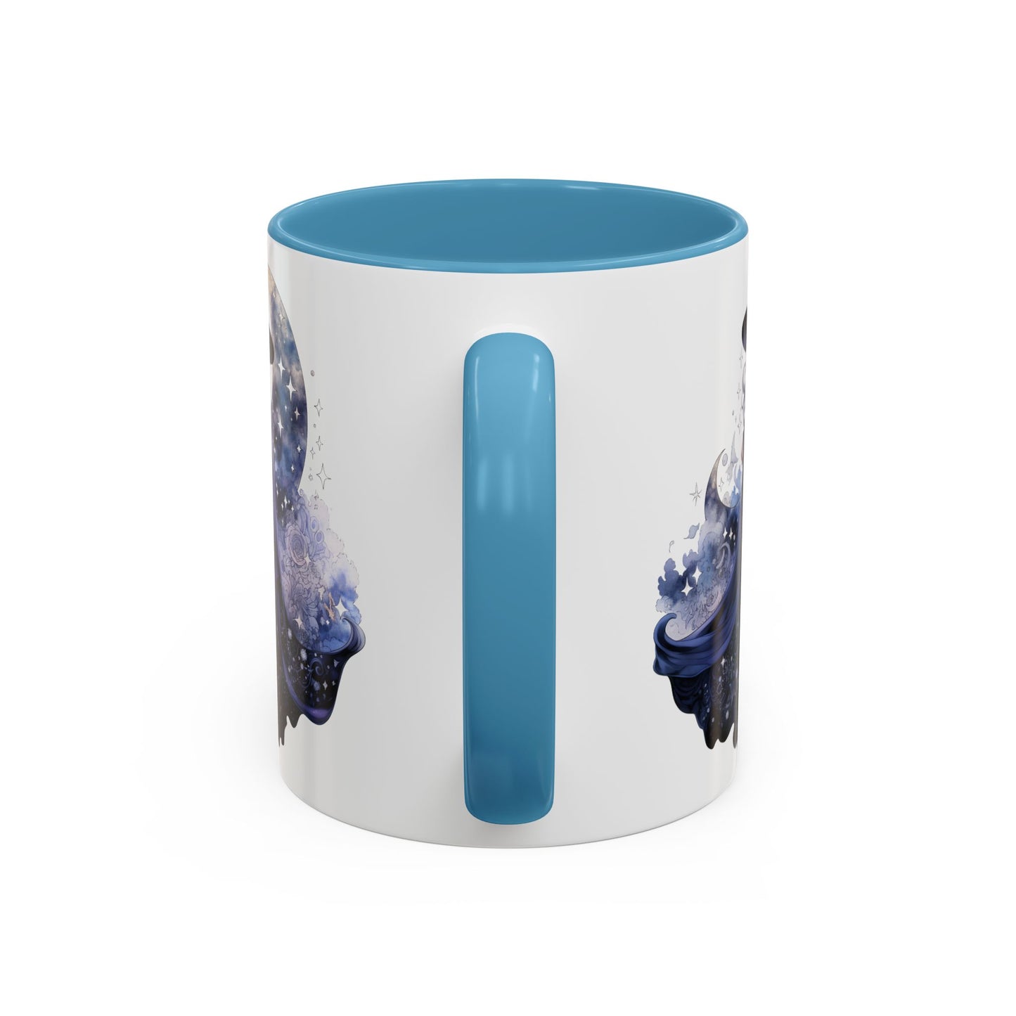 Mystical Sorceress Coffee Mug, Celestial Mug, Witch Coffee Cup, Astrology Drinkware, Enchanted Gift, Moon Phase Mug