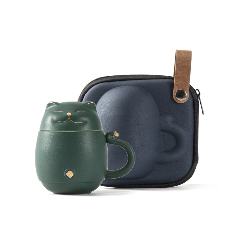 Ensemble de thé portable, pour voyage d'affaires
