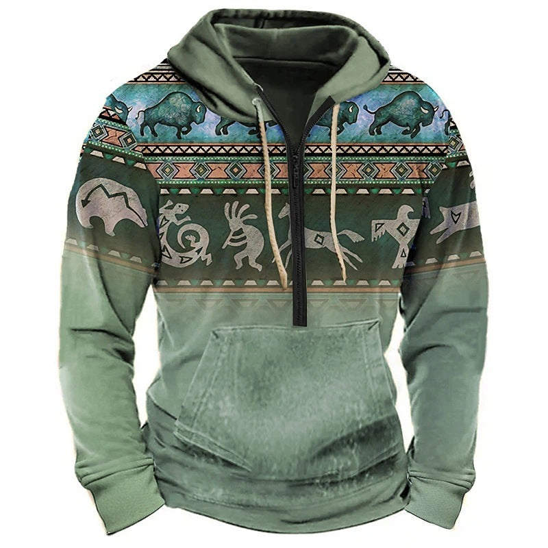 Medieval Gothic Punk Character Cosplay Hooded Sweatshirt Casual Street Cardigan
