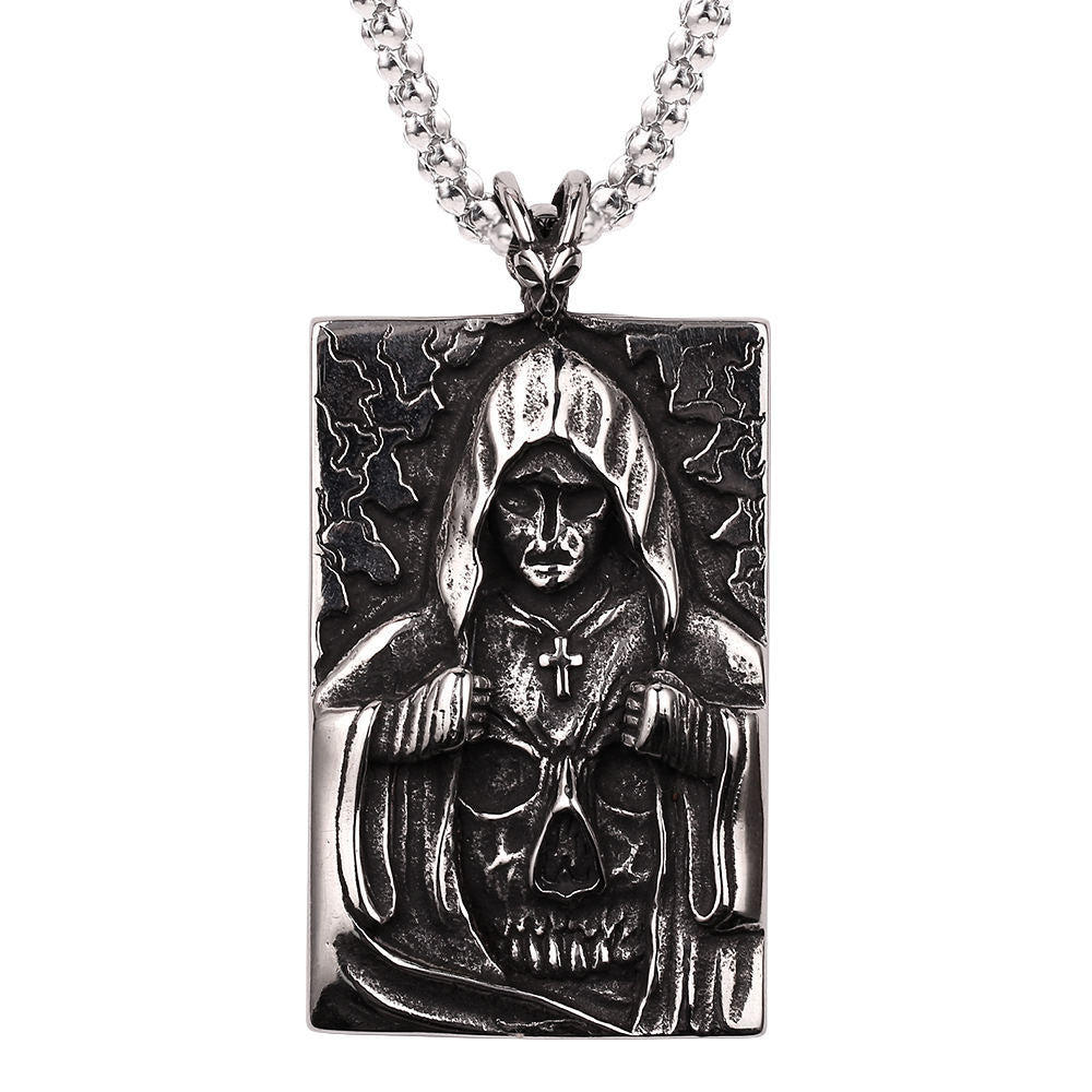 Punk Demon Eye Pendant Necklace