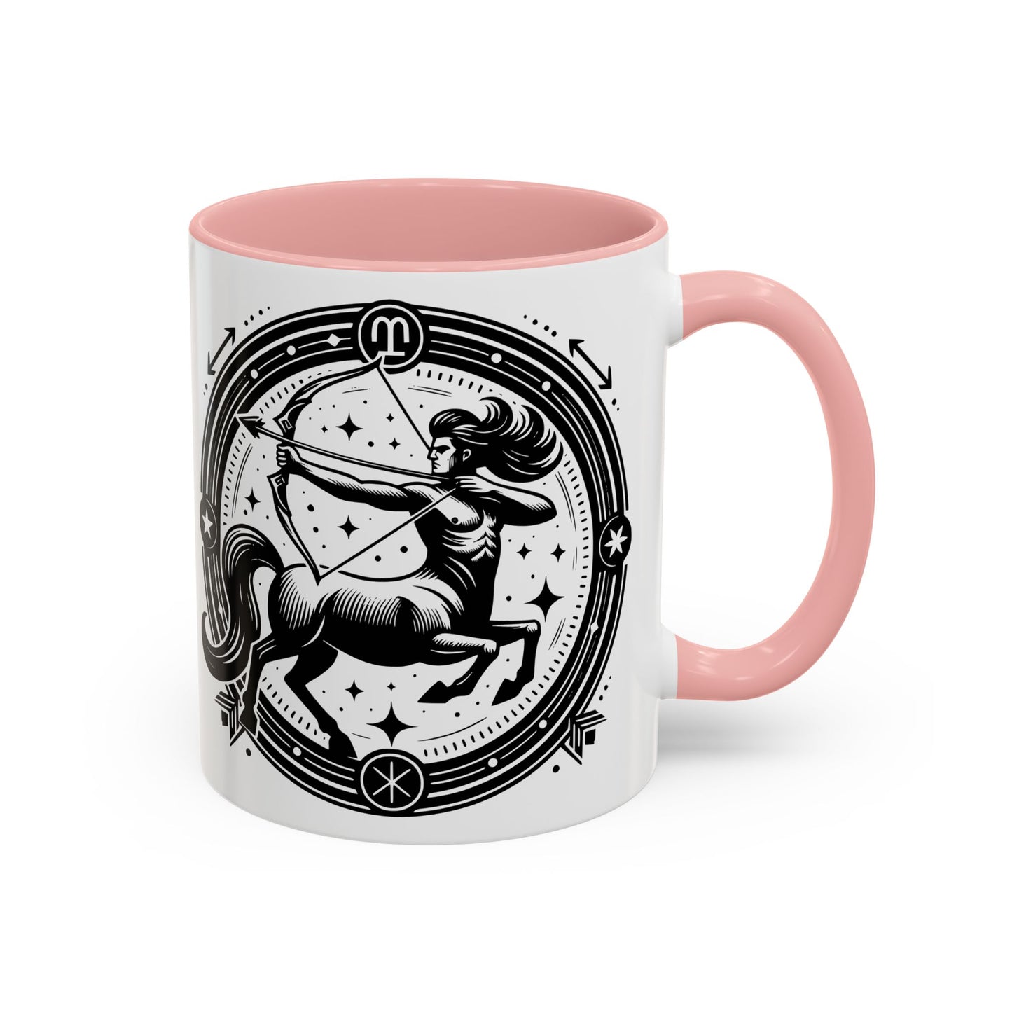 Zodiac Unicorn Coffee Mug, Astrology Gift, Horoscope Cup, Black Accents, Unique Unicorn Mug for Coffee Lovers