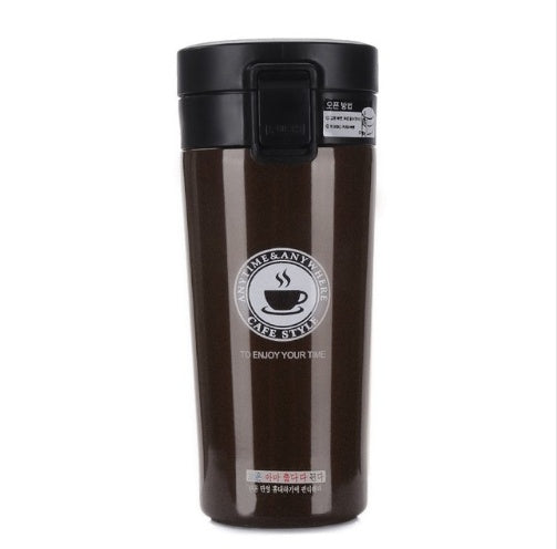 stainless steel vacuum coffee cup business bouncy mug