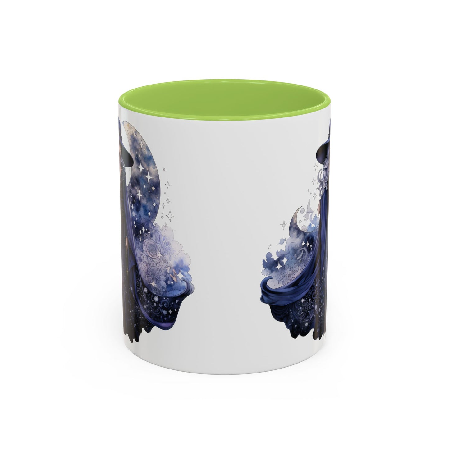 Mystical Sorceress Coffee Mug, Celestial Mug, Witch Coffee Cup, Astrology Drinkware, Enchanted Gift, Moon Phase Mug