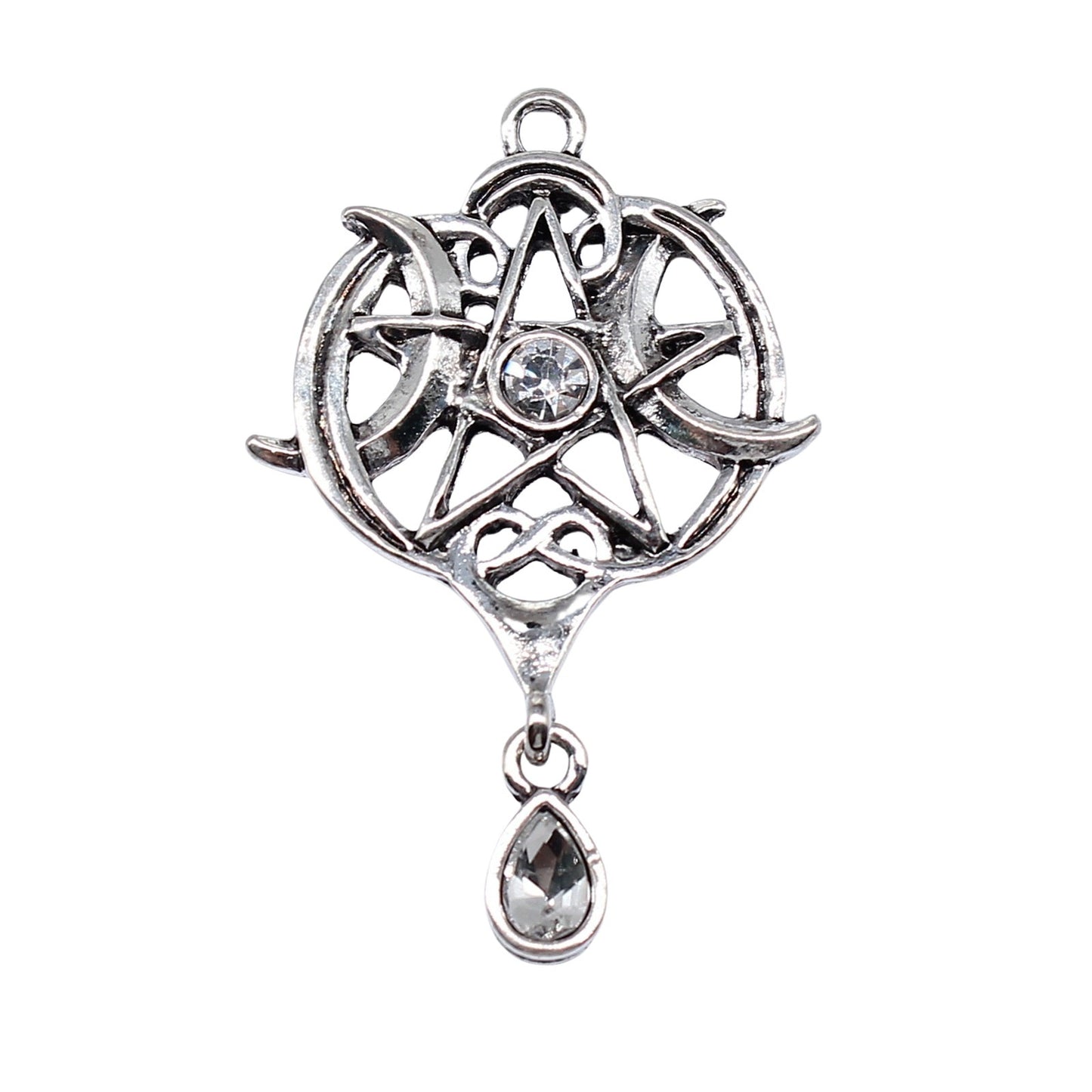Star And Moon Amulet Pendant
