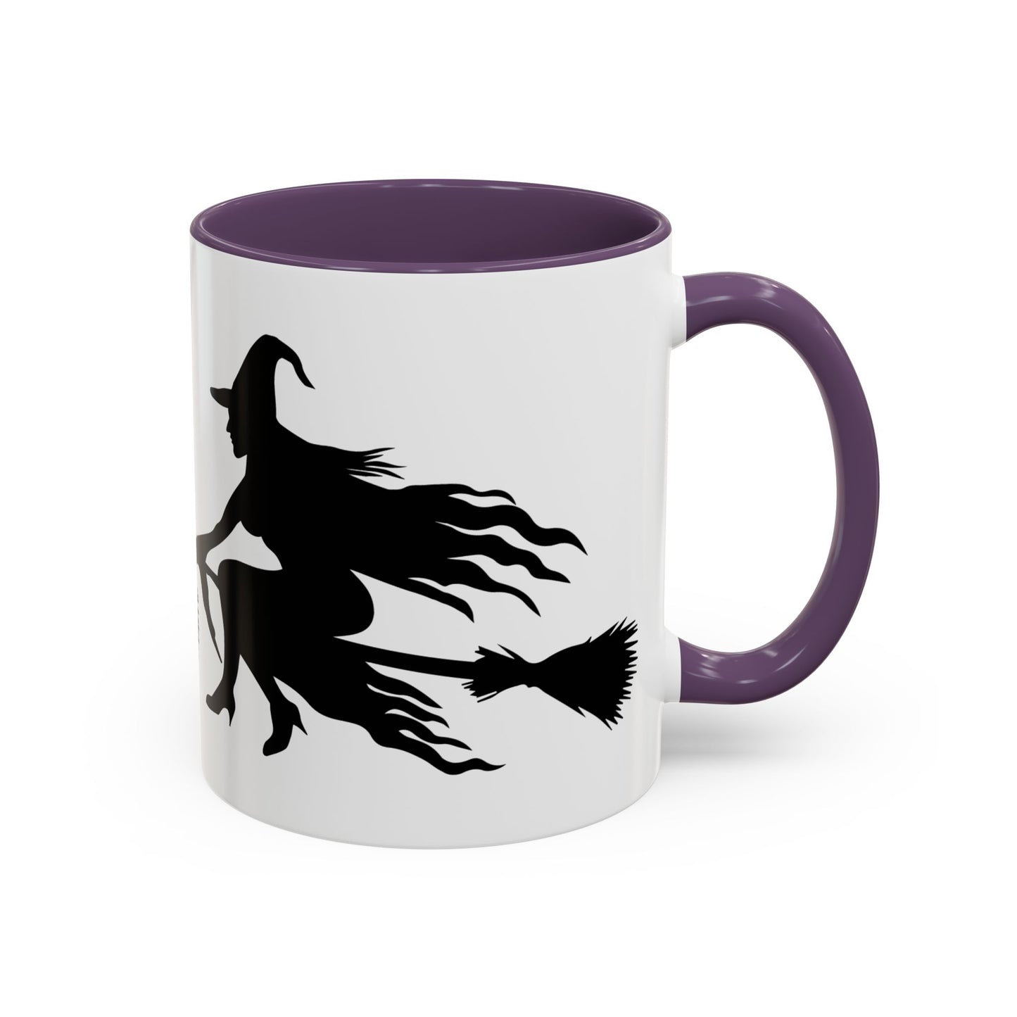 Witchy Accent Coffee Mug - Perfect for Halloween, Witch Enthusiasts, Cozy Nights, Themed Parties, Gift for Her, Magic Lovers