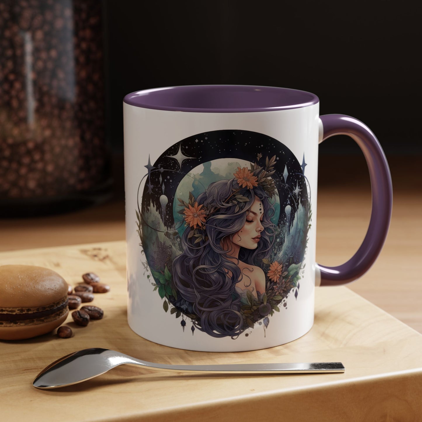 Whimsical Fairy Tale Coffee Mug, Enchanted Forest Gift, Ceramic Mug for Nature Lovers, Magical Coffee Cup, Artful Tea Mug