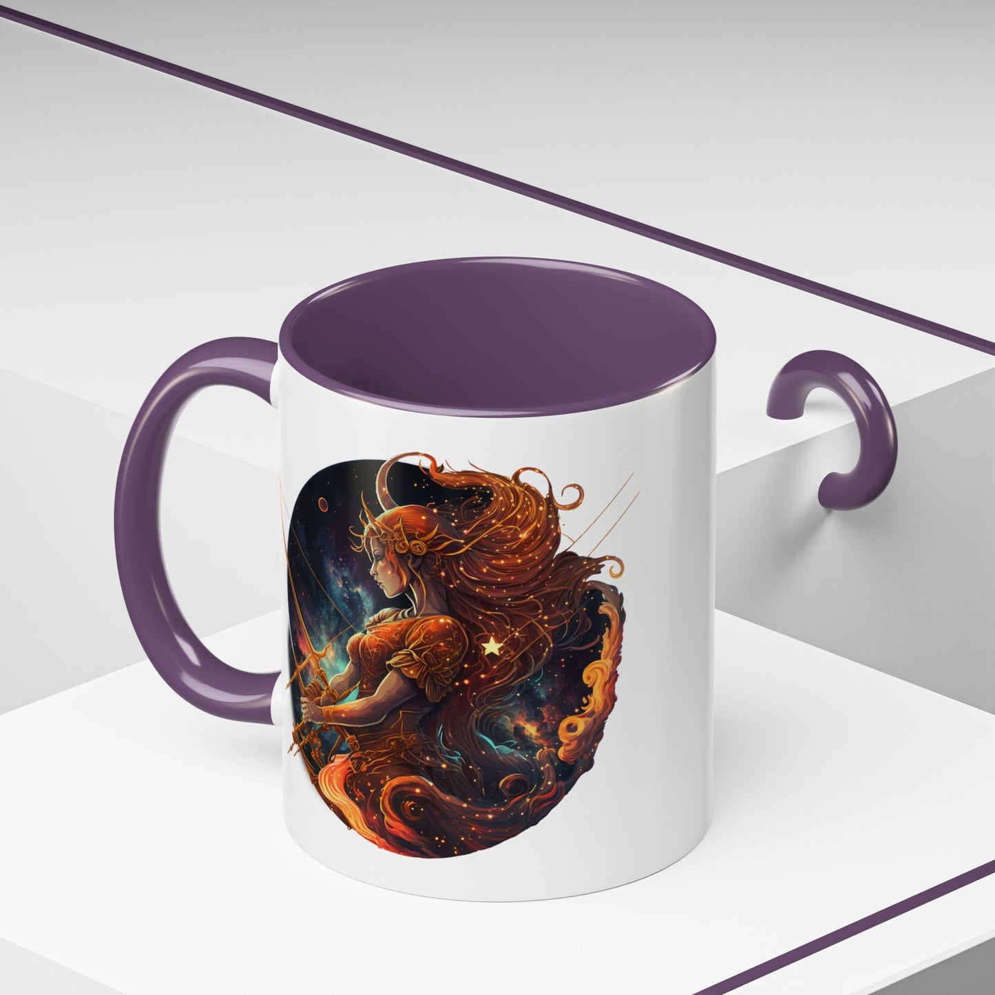 Celestial Goddess Coffee Mug | 11oz & 15oz | Mystical Gift for Coffee Lovers | Astrology Decor | Bohemian Kitchenware | Unique Art Mug