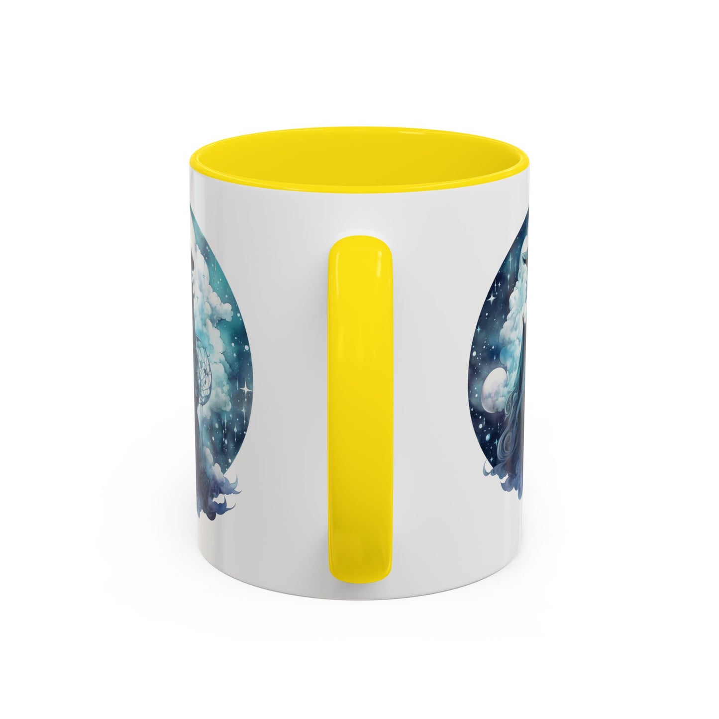 Celestial Dreamer Coffee Mug, Mystical Art Mug, Witchy Coffee Cup, Unique Gift for Her, Fantasy Mug, Astrology Theme
