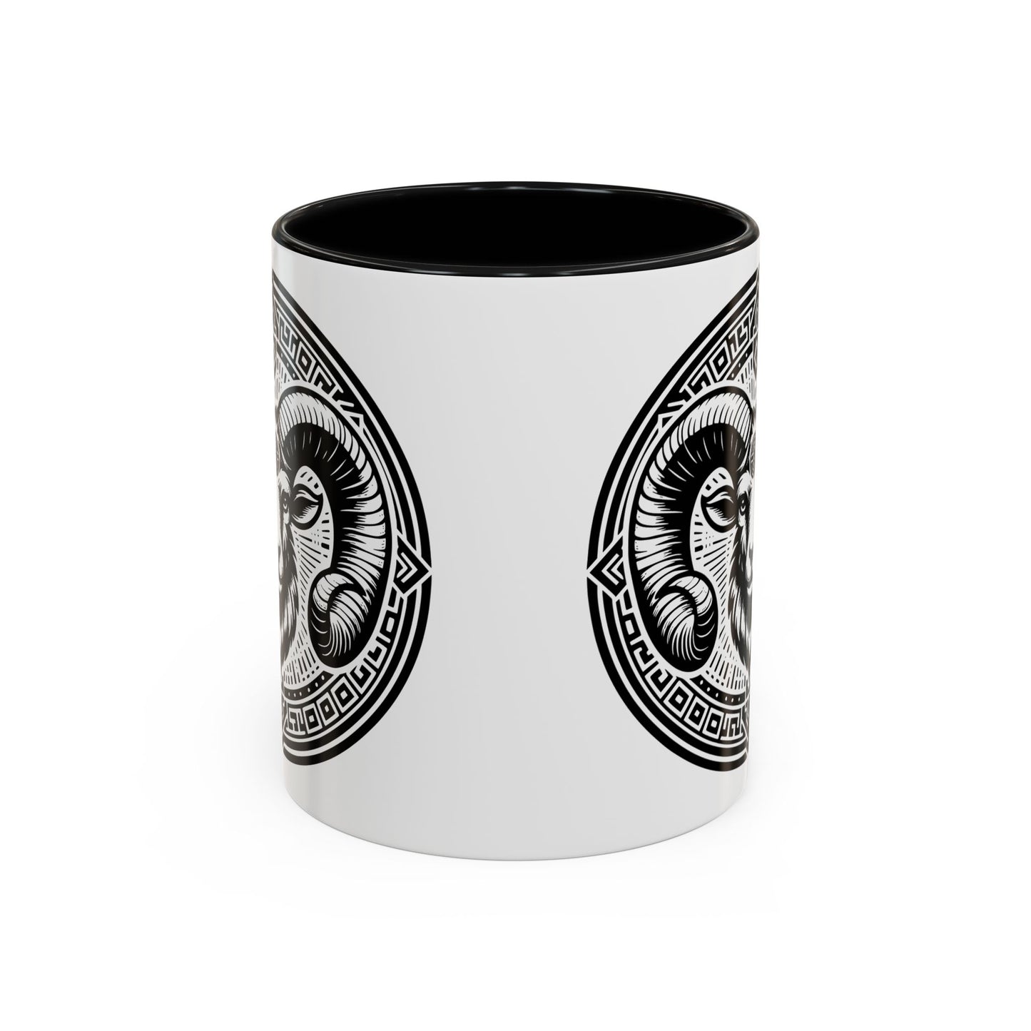 Bold Ram Accent Coffee Mug, Unique Gift for Animal Lovers, Perfect for Home, Office, Birthdays, or Holidays, 11/15oz