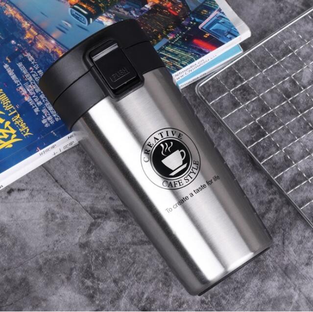 stainless steel vacuum coffee cup business bouncy mug