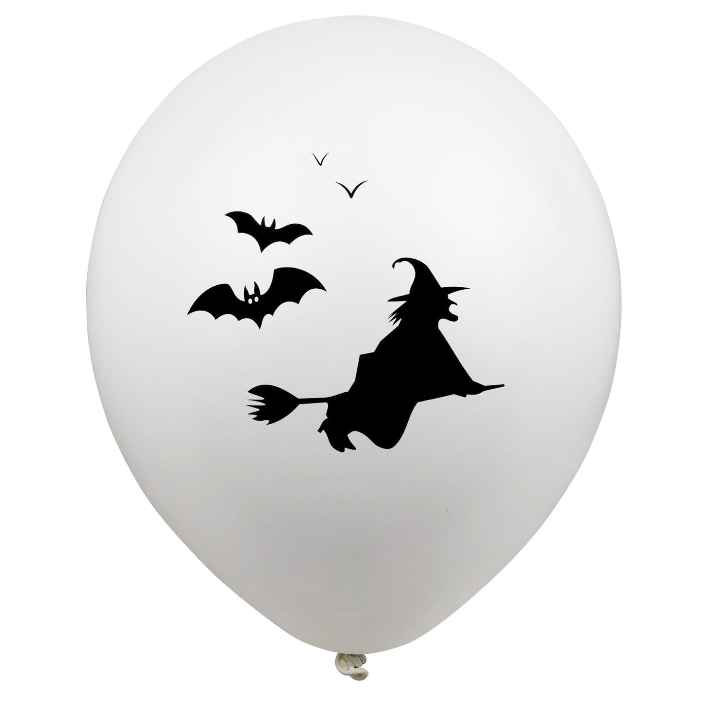 10 PCs Halloween Grimace Spider Witch Bat Rubber Balloons 12-inch Printed Balloon