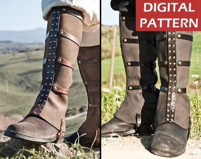Medieval New Nordic Outdoor Viking Leggings