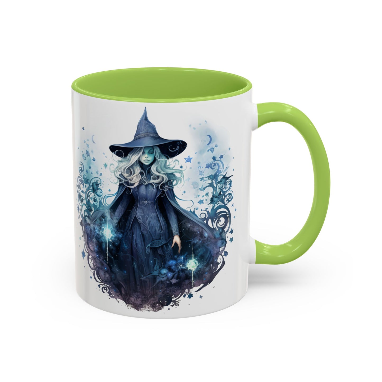 Witchy Accent Coffee Mug | Magical Coffee Cup, Halloween Decor, Gift for Witches, Enchanted Kitchenware, Mystical Mug
