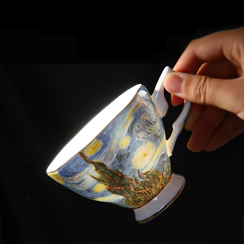 Style européen petit de luxe café tasse en céramique tasse