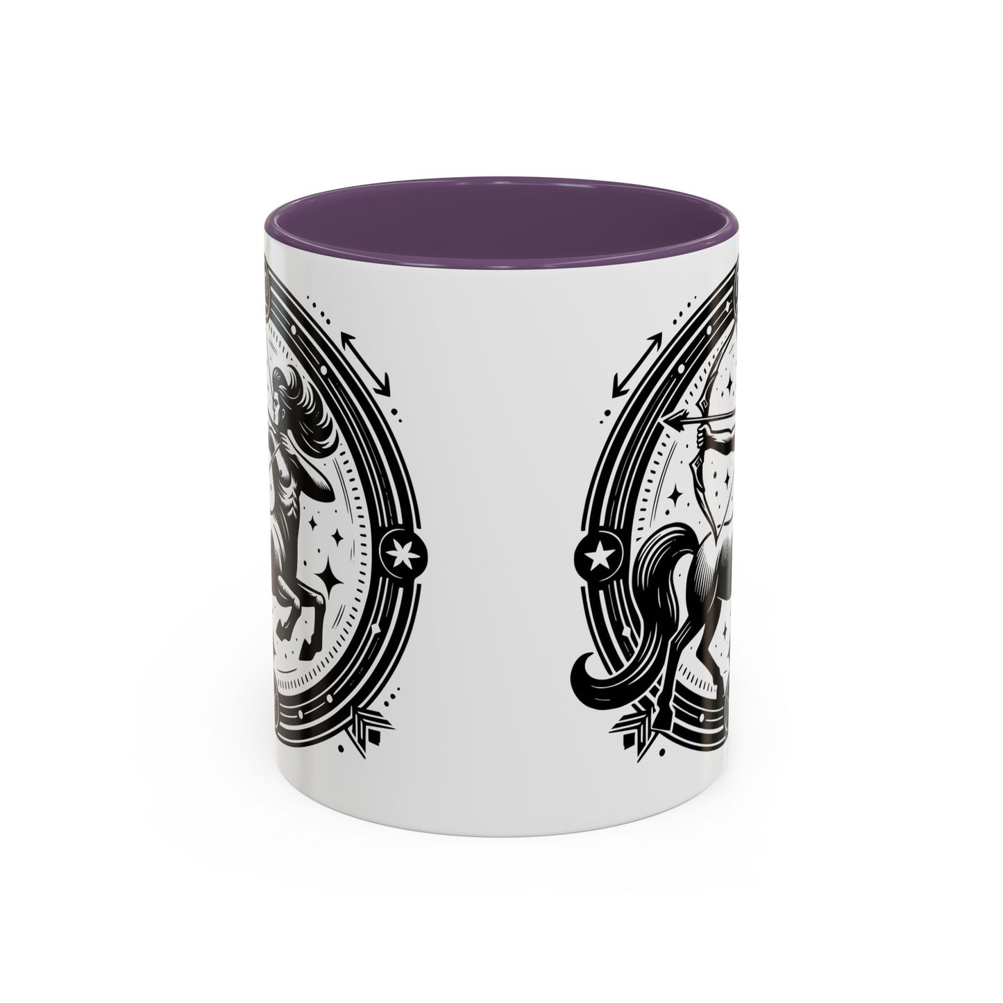 Zodiac Unicorn Coffee Mug, Astrology Gift, Horoscope Cup, Black Accents, Unique Unicorn Mug for Coffee Lovers