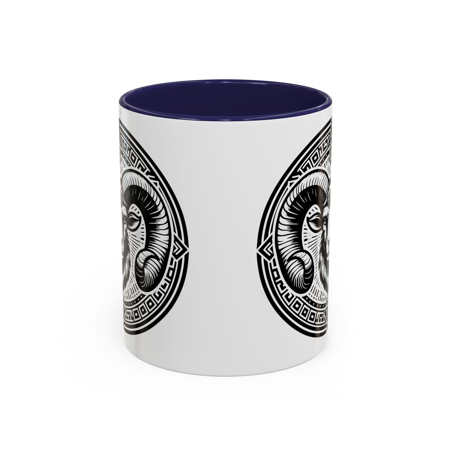 Bold Ram Accent Coffee Mug, Unique Gift for Animal Lovers, Perfect for Home, Office, Birthdays, or Holidays, 11/15oz