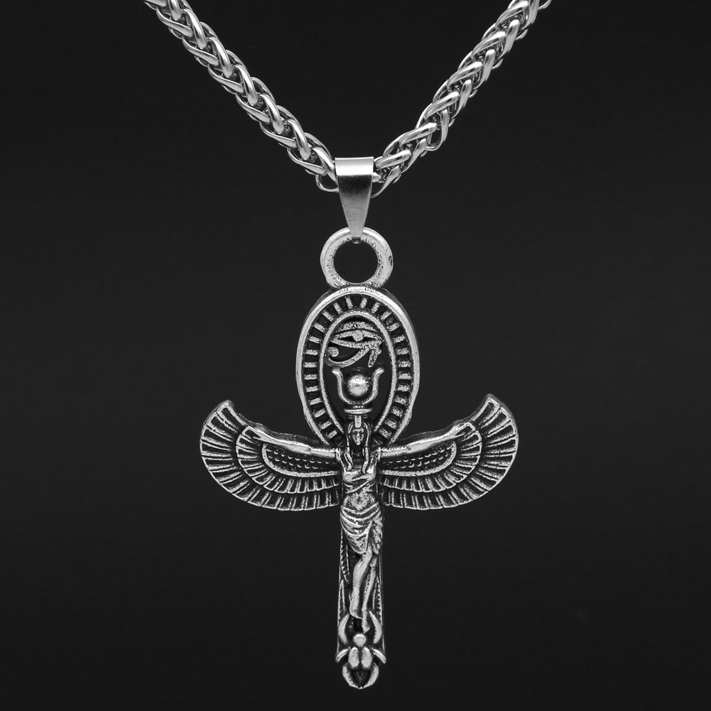 Personalized Wing Goddess Pendant Men's Accessories