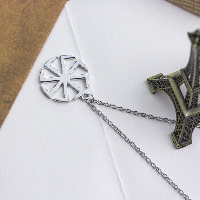 European And American Amulet Sun Pendant Necklace
