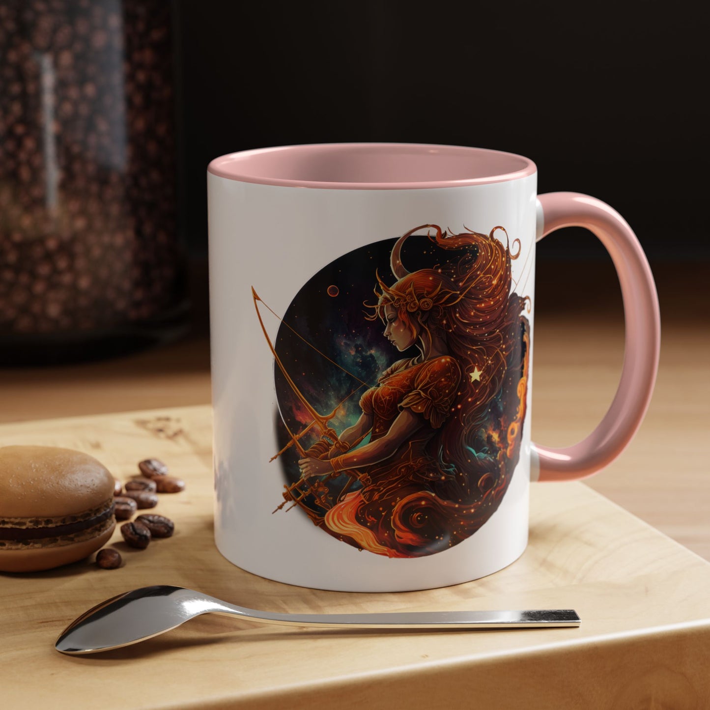 Celestial Goddess Coffee Mug | 11oz & 15oz | Mystical Gift for Coffee Lovers | Astrology Decor | Bohemian Kitchenware | Unique Art Mug