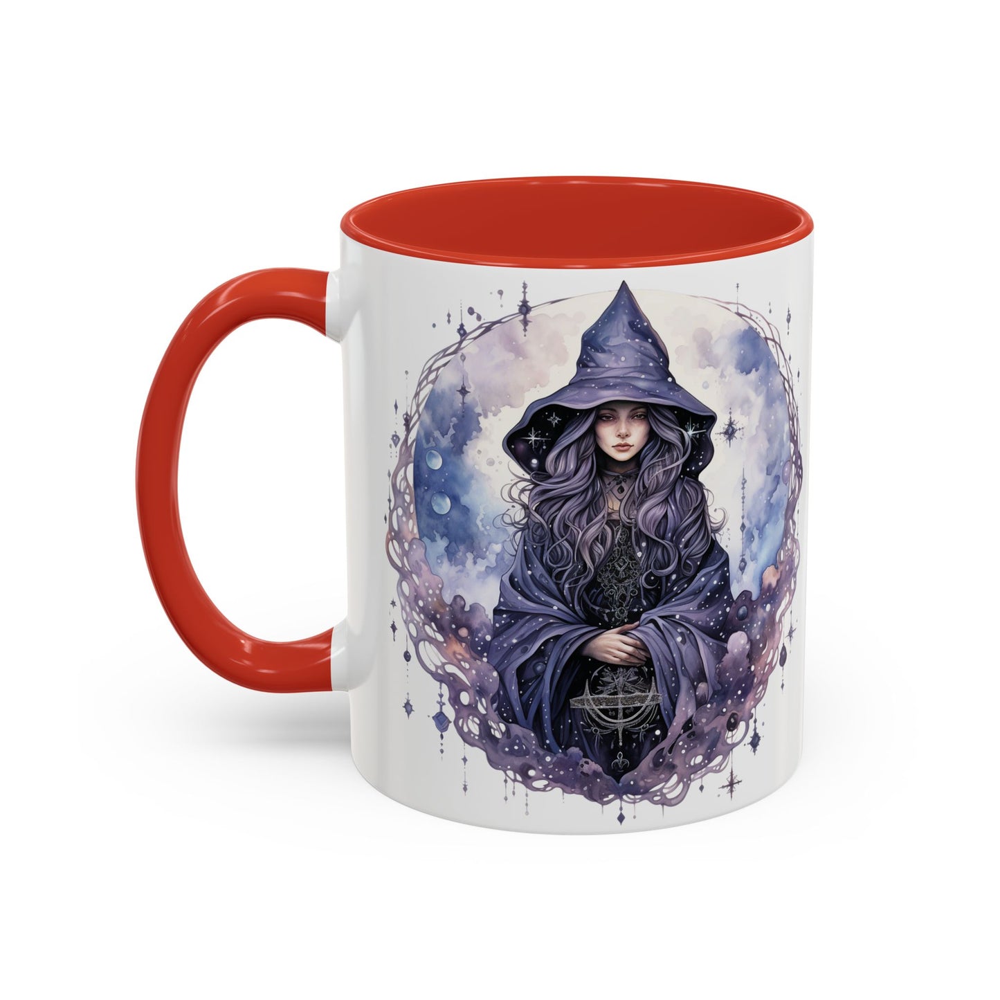 Mystical Witch Coffee Mug | Enchanted Gift for Tea Lovers, Halloween Decor, Witchcraft Lover, Celestial Home Decor, Unique Magic Mug