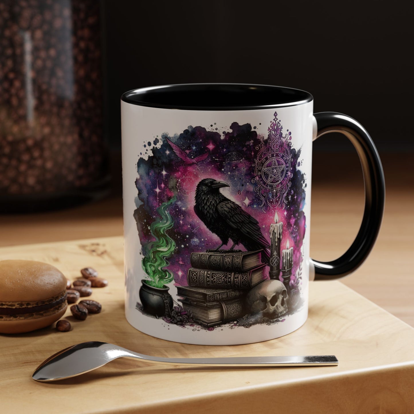 Mystical Coffee Mug, Perfect for Witches, Spellcasters, Halloween, Unique Gift, Magical Beverage Cup