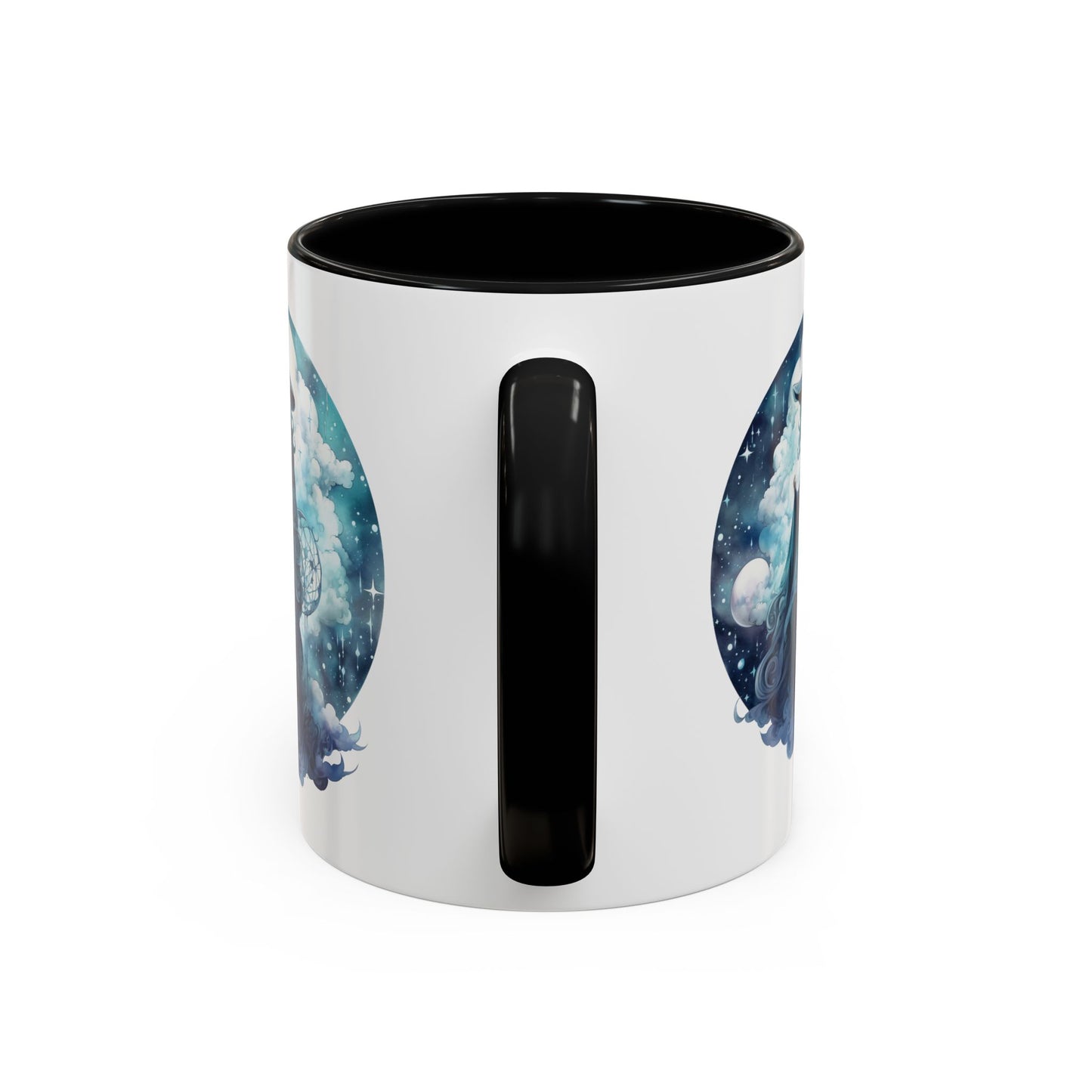 Celestial Dreamer Coffee Mug, Mystical Art Mug, Witchy Coffee Cup, Unique Gift for Her, Fantasy Mug, Astrology Theme
