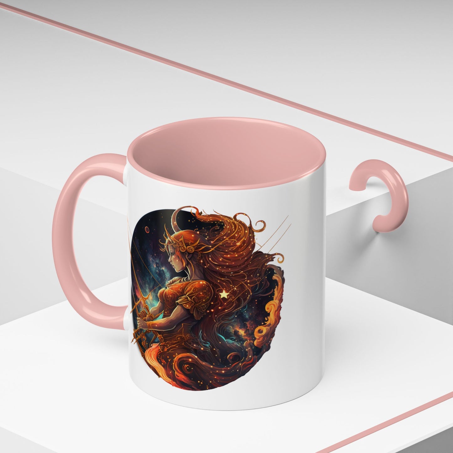 Celestial Goddess Coffee Mug | 11oz & 15oz | Mystical Gift for Coffee Lovers | Astrology Decor | Bohemian Kitchenware | Unique Art Mug
