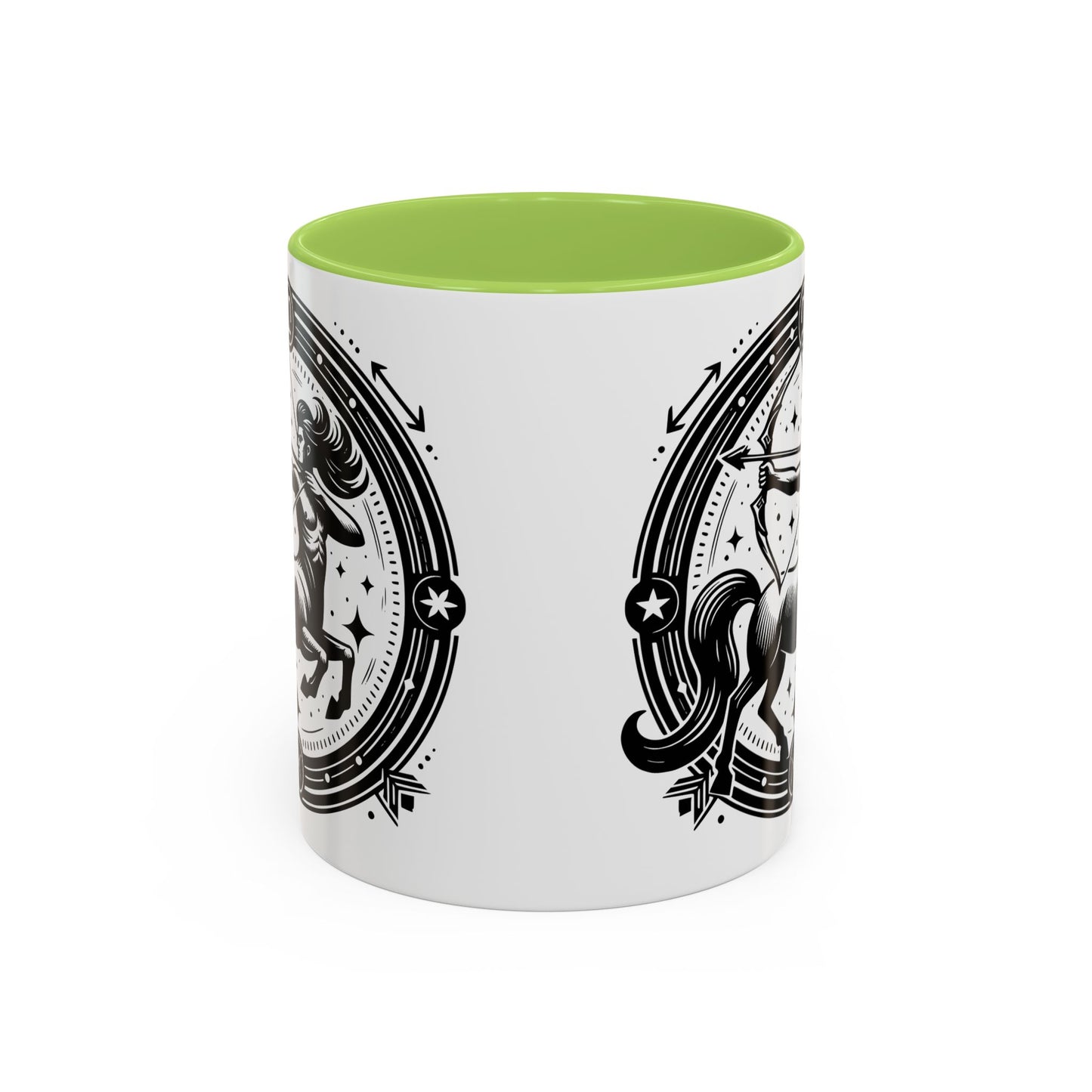 Zodiac Unicorn Coffee Mug, Astrology Gift, Horoscope Cup, Black Accents, Unique Unicorn Mug for Coffee Lovers