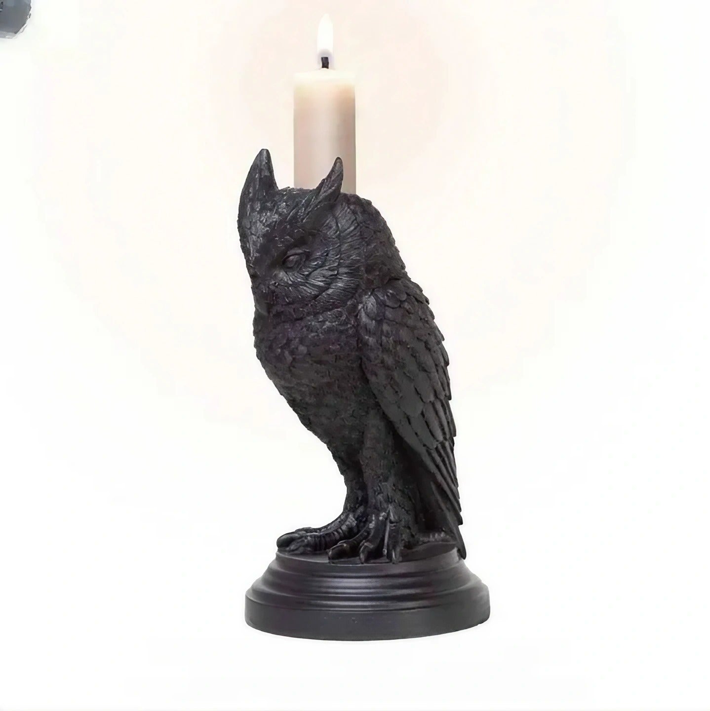 Ornement de porte-bougie gothique d'Halloween