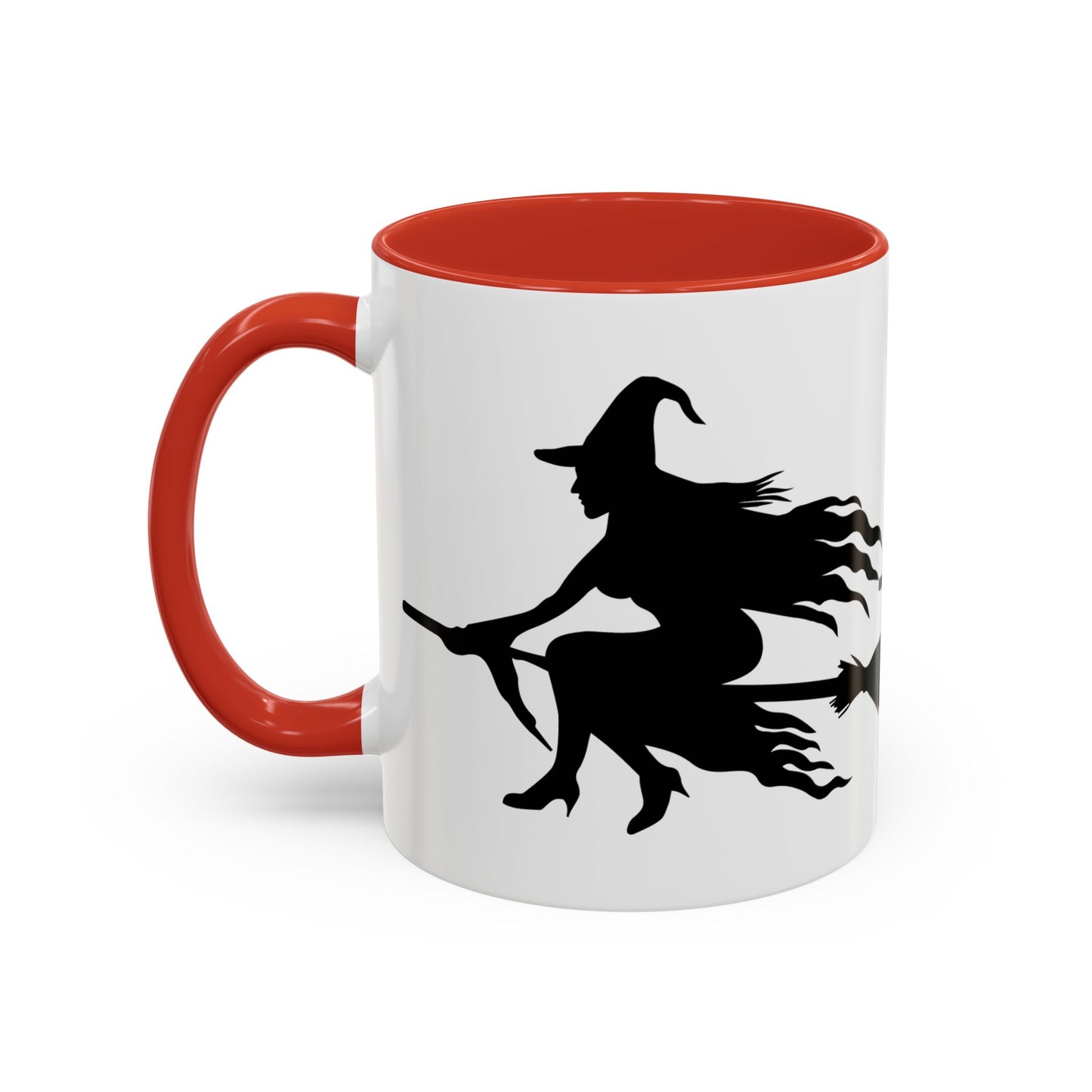 Witchy Accent Coffee Mug - Perfect for Halloween, Witch Enthusiasts, Cozy Nights, Themed Parties, Gift for Her, Magic Lovers