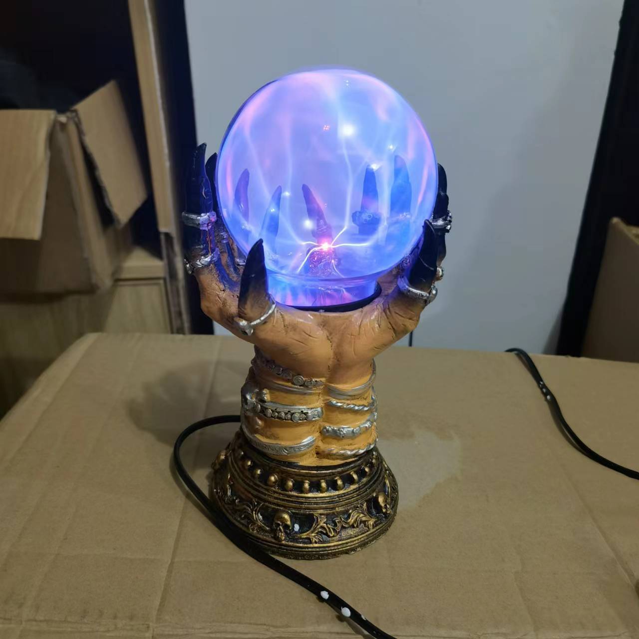 Magic Hand Electrostatic Anion Induction Magic Ball Scene Layout