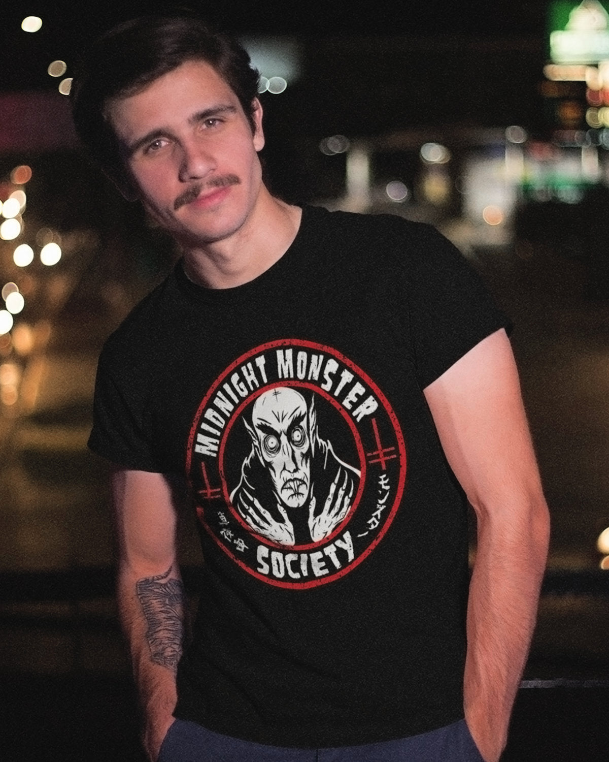 Gothic Style Short Sleeve T-shirt