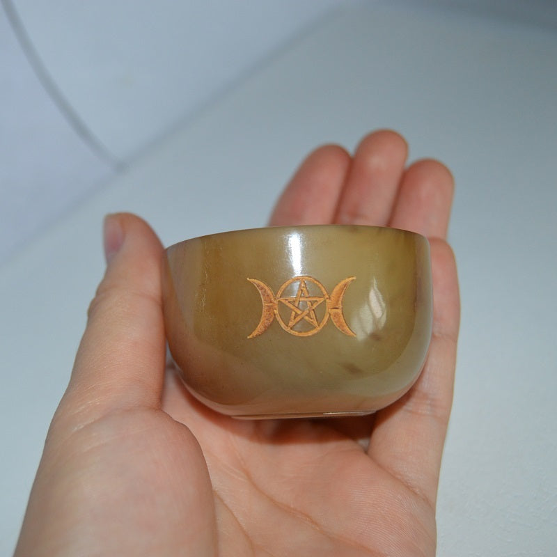 Ritual Offerings, Magic Ritual Bowl, Pentagram
