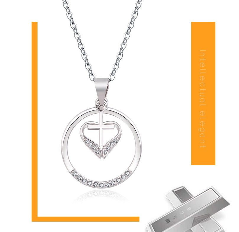 Pendentif Croix Jésus en Amour – Bijoux Tendance et Best-seller sur Amazon