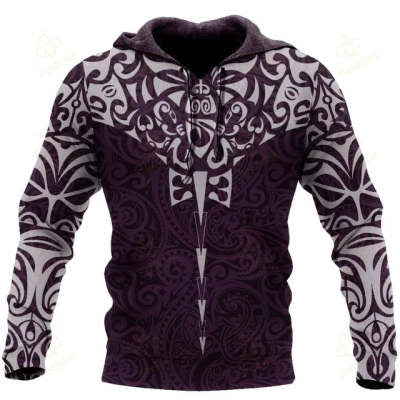 New Viking Series Men's And Women's 3D Digital Printing Hoodie