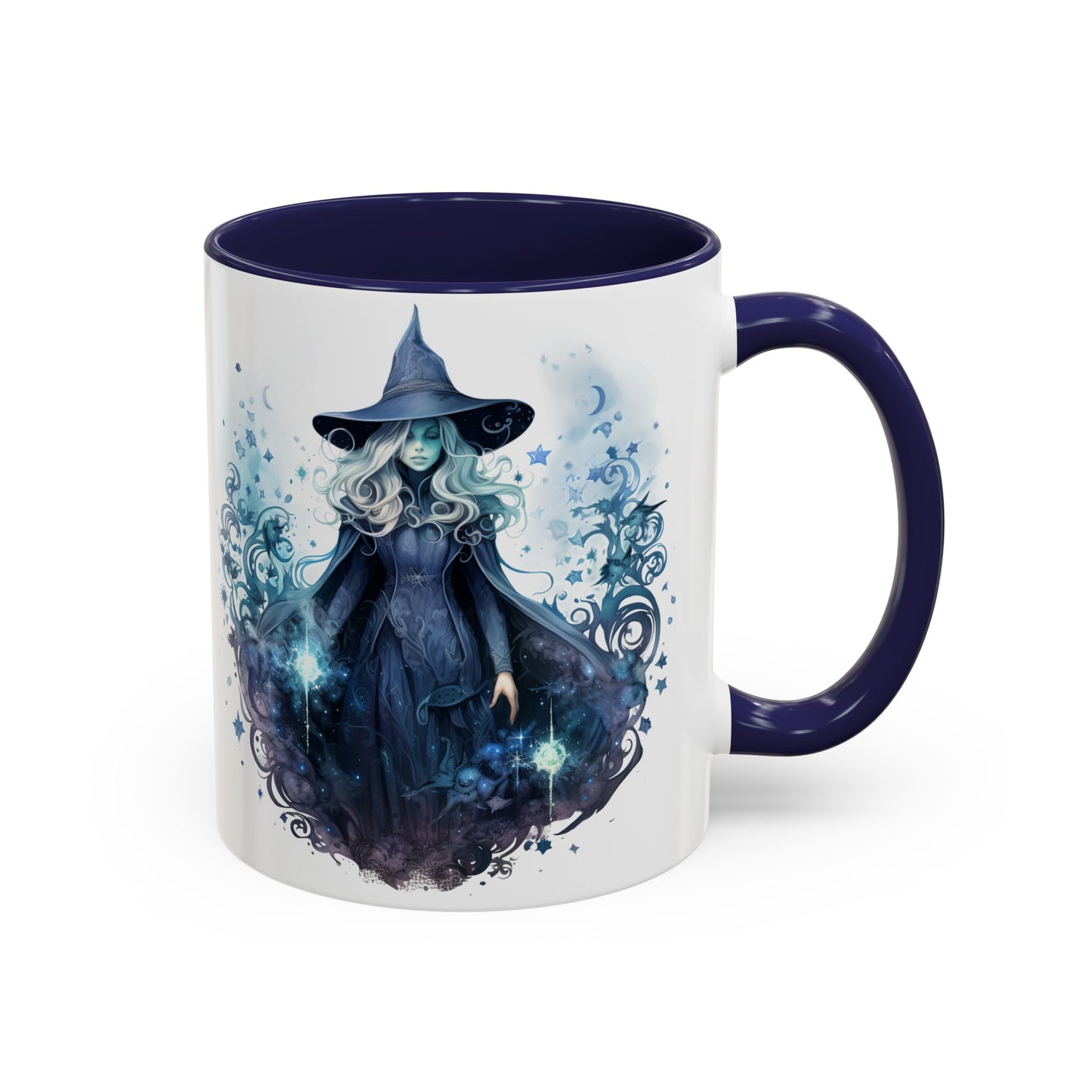 Witchy Accent Coffee Mug | Magical Coffee Cup, Halloween Decor, Gift for Witches, Enchanted Kitchenware, Mystical Mug