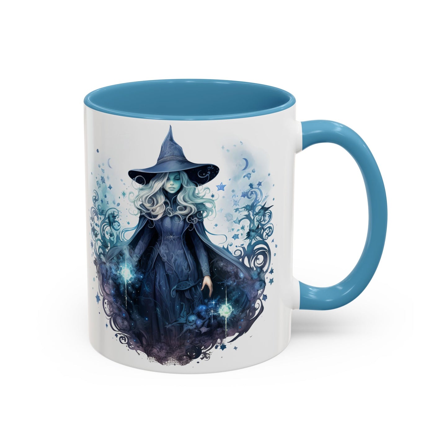 Witchy Accent Coffee Mug | Magical Coffee Cup, Halloween Decor, Gift for Witches, Enchanted Kitchenware, Mystical Mug