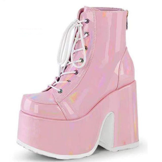 Brand New Big Size Platform Gothic Style Women's Boots