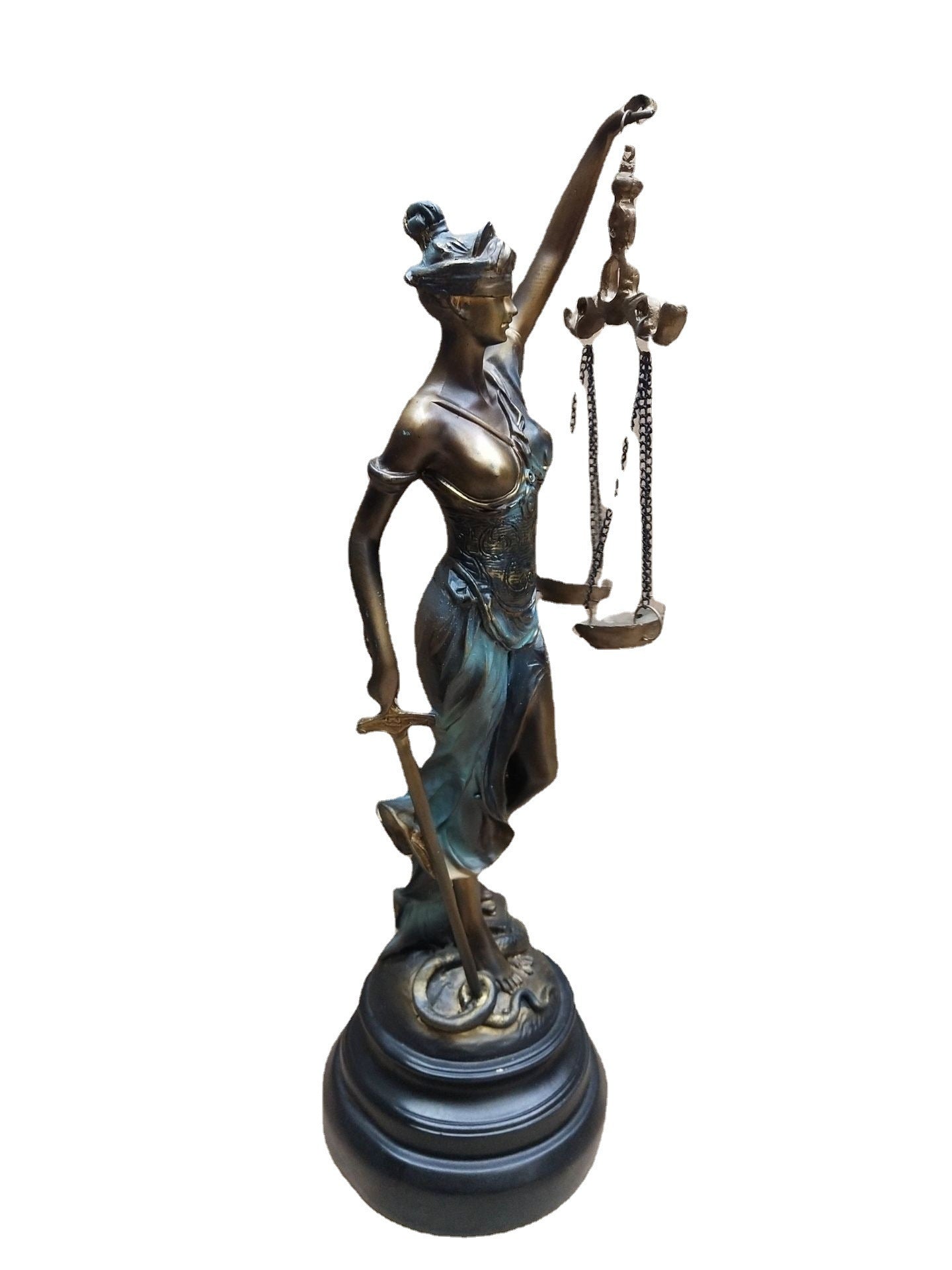 Resin Balance Goddess Ornament Home