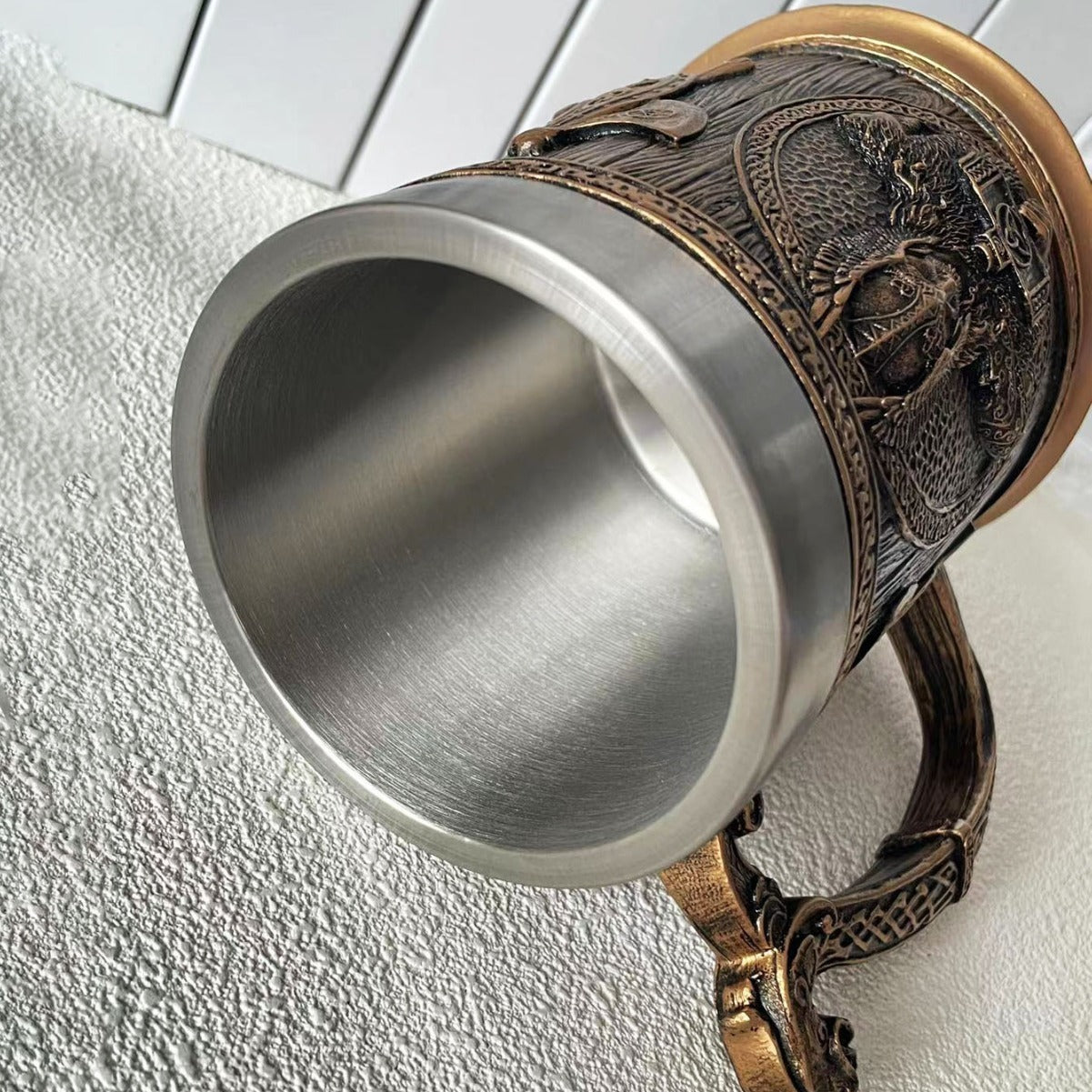 Creative Large Stainless Steel Mug Cup